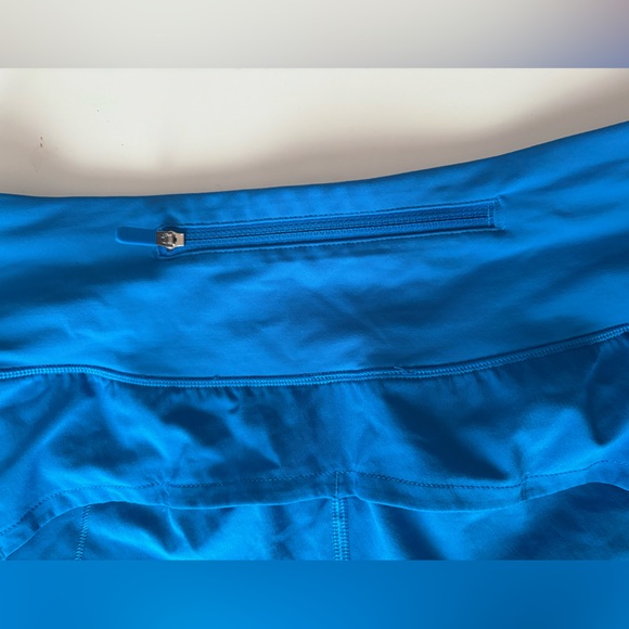 lululemon athletica Women's Blue Speed Up 2.5 Shorts - Picture 6 of 7